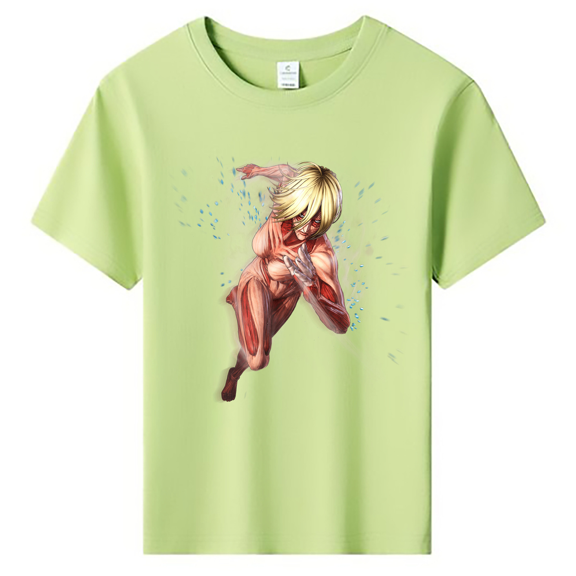 （画像用） 進撃の巨人 Attack on Titan 綿100％キッズTシャツ（フロントプリント）